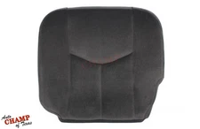 2003-2007 GMC Sierra 1500 2500 SLE -Driver Side Bottom Cloth Seat Cover Dk Gray