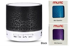 A9 Portable Bluetooth Speaker Mini Crack LED Wireless Column Hands Free Phone