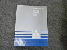 1985 Mitsubishi Starion Hatchback Shop Service Repair Manual LS ES SE 2+2 Turbo