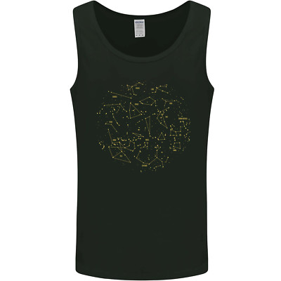 North Constellations Stars Space Herren Trägershirt Tank Top