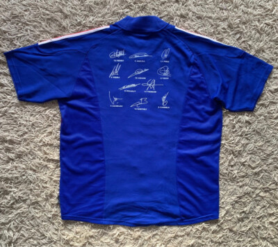 Maillot De Foot Domicile Adidas Équipe de France 2002/2004