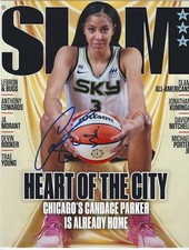 CANDACE PARKER Signed 8.5 x 11 Photo Signed REPRINT Basketball WNBA Chicago Sky