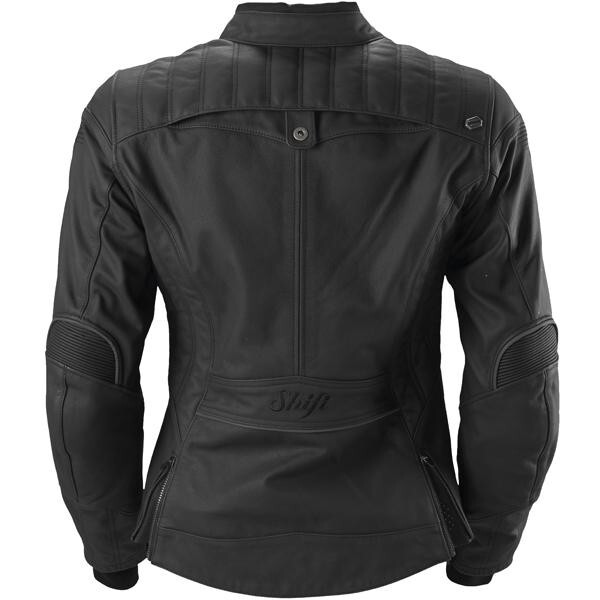 SHIFT Womens Siren Leather Jacket Black MD (70153-001-004) MSRP