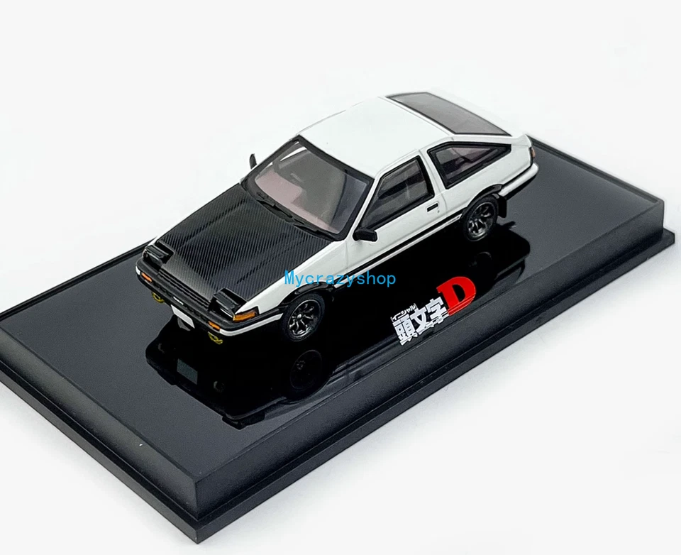 CR AUTOart 1:64 JDM Carbon Hood AE86 SPRINTER TRUENO Initial D Model Car ABS - Image 4 of 4