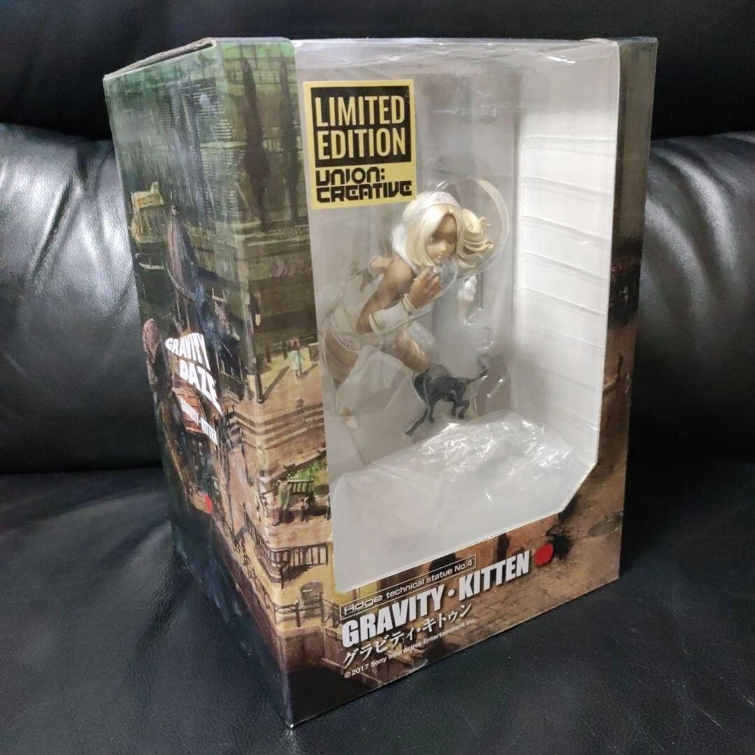 Hdge Technical Statue No.4 EX Gravity Daze Rush Kitten White Ver. Figure Rare