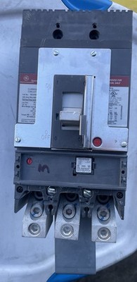 GE Spectra RMS SGLA36AT0400 Circuit Breaker 400A 600V 3-P 