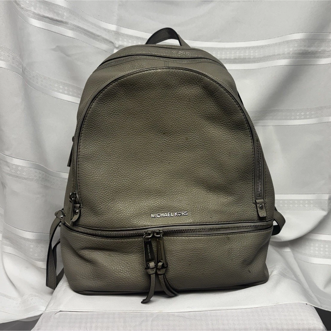 Michael Kors Backpack Silver Bags & Handbags for Women for  display picture 3