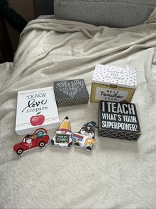 Wooden Teacher Sign Lot