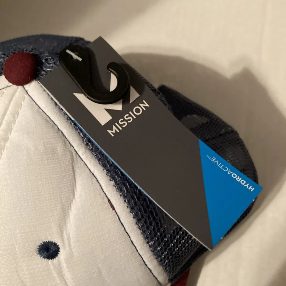 Mission HydroActive Cooling Performance Hat Snapback Ultimate Cooling Cap - Image 3 of 4