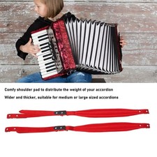 Accordion Harness Professional Universal Adjustable Shoulder Belts Straps PU