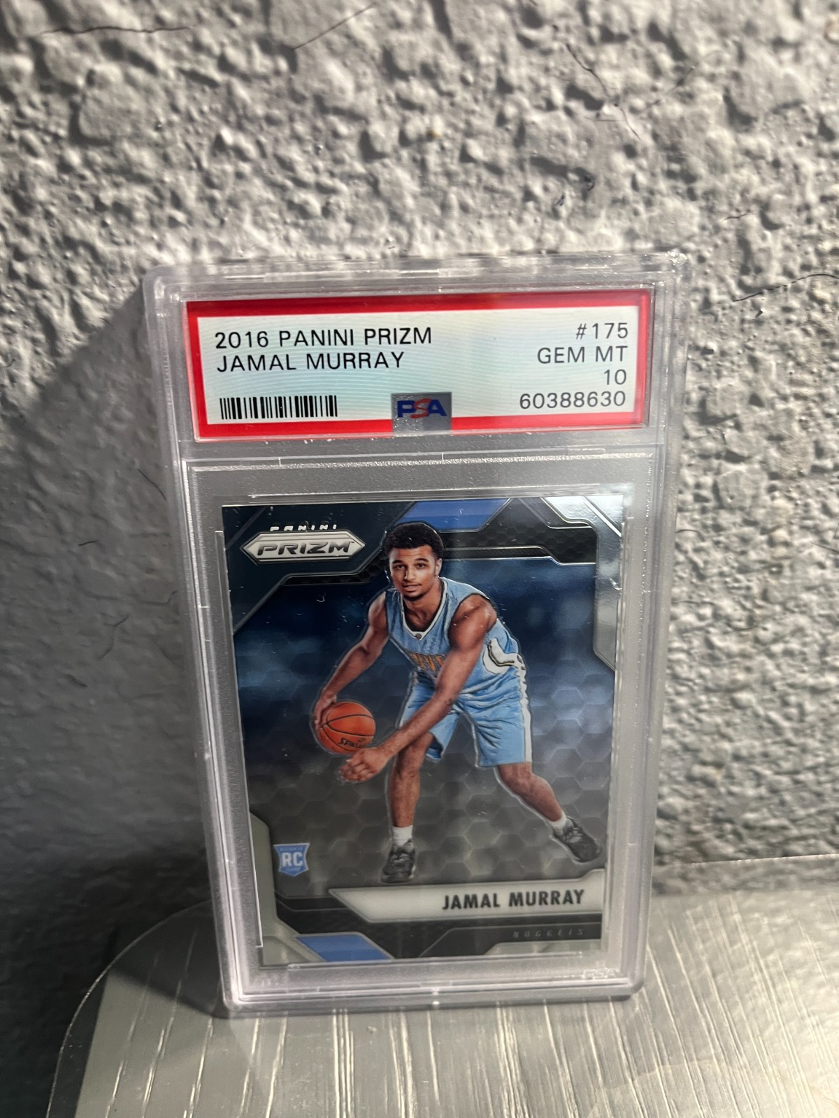 2016 Panini Prizm Jamal Murray Rookie Card #175 PSA 10