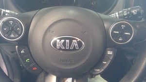 2014-2019 Kia Soul Driver Steering Wheel Air Bag Gasoline Models Black