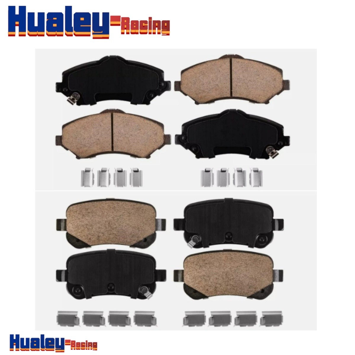 Front and Rear Ceramic Brake Pads for Town Country Grand Caravan Journey Routan