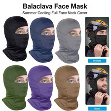 Windproof Balaclava Face Mask for Men Women Ski Motorcycle Running Sun Hood Hats