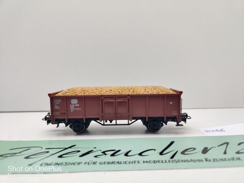 Märklin H0 AC 4465 Hochbordwagen Ladung Rüben / E040 / DB