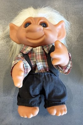 Original Vintage DAM Troll, Thomas Dam 1977, ca. 20 cm; Trollpuppe