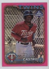 2024 Topps Pro Debut Fuchsia Foil 189/199 Ariel Castro #PD-88 bc8
