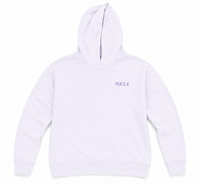 Mexx Damen Kapuzenpullover Gr. L Hellflieder 100% Baumwolle Hoodie Sweatshirt