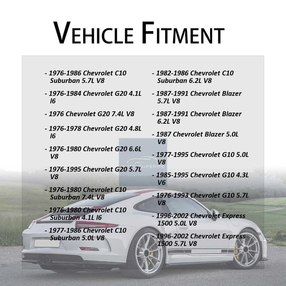Kit de ferragens de freio a tambor traseiro compatível com 1996-2002 Chevrolet Express 2500 6.5L - Imagem 2 de 4