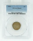 1861 PCGS MS63 Indian Head Cent
