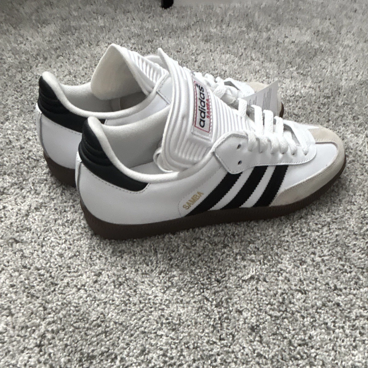 adidas Samba Low White for Sale | Authenticity Guaranteed | eBay