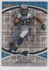 2010 Topps Finest X-Fractor 312/399 Jonathan Stewart #86 0b0