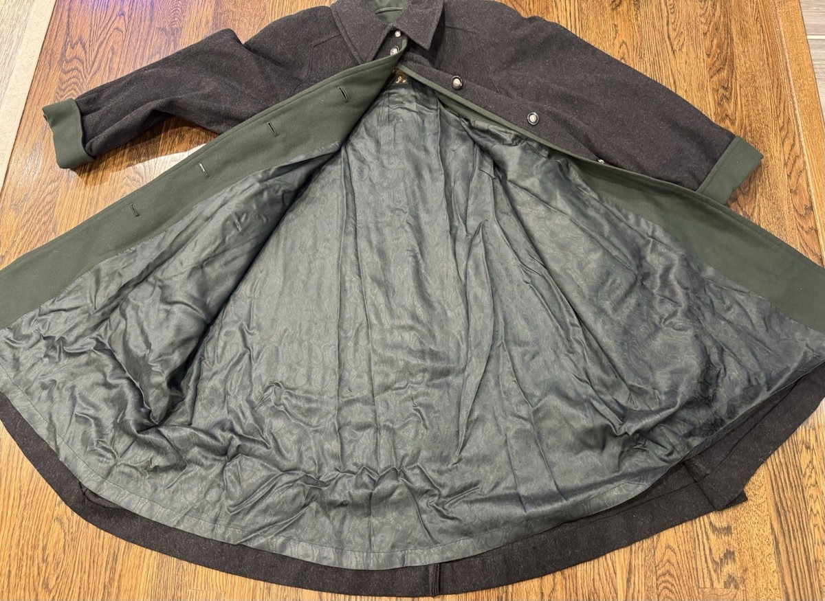 Vintage Loden Frey 1842 Wool Blend Coat West Germany Trenchcoat | eBay