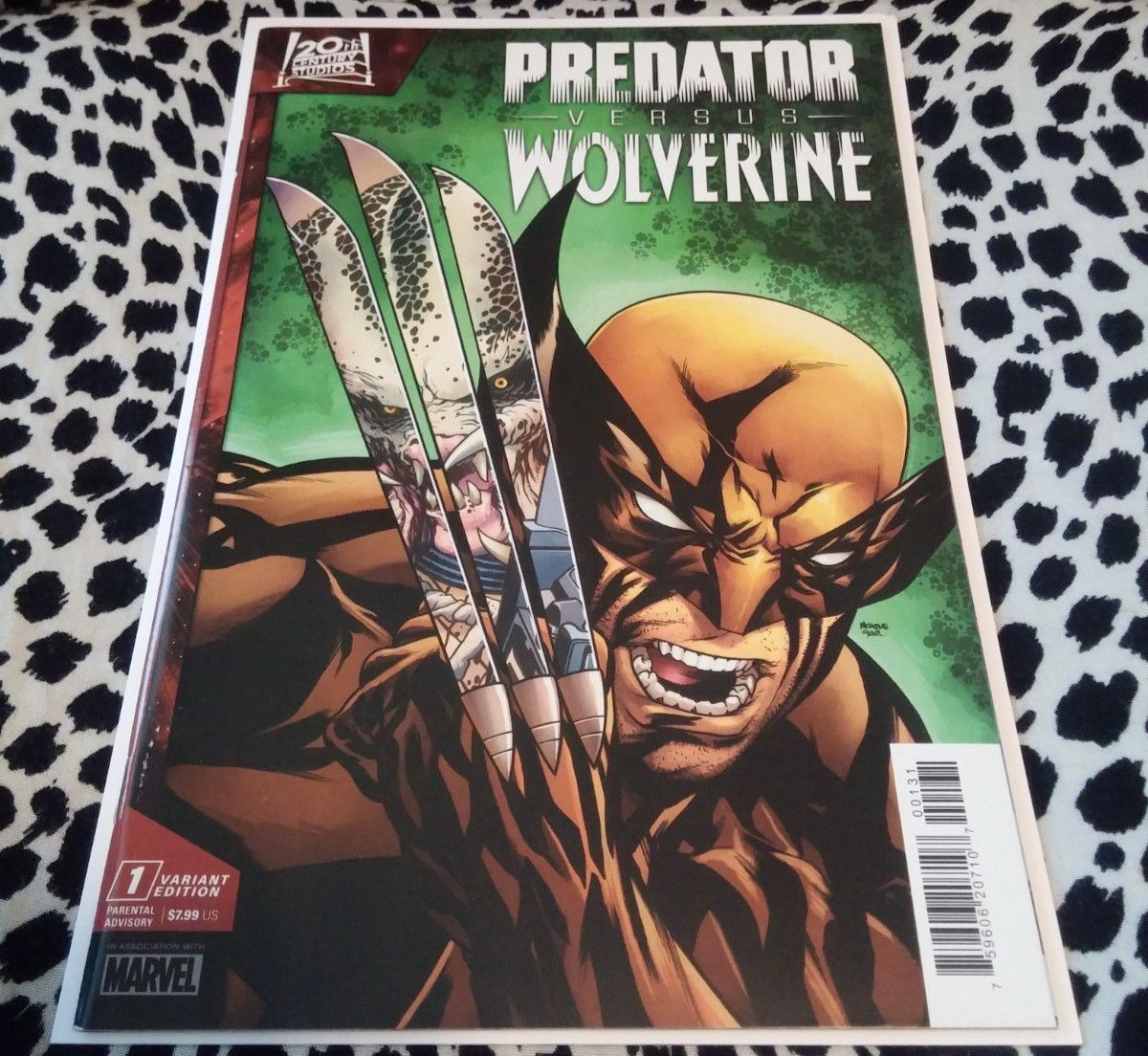 PREDATOR VERSUS WOLVERINE #1 COMIC BOOK VARIANT INCREDIBLE HULK #340 HOMAGE RARE