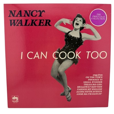 Nancy Walker - I Can Cook Too LP Record 1977 DRG Vocal Jazz 33RPM