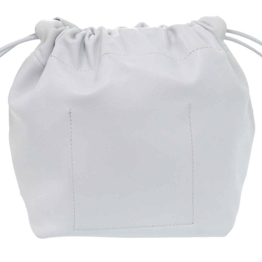 AUTHENTIC JIL SANDER Drawstring Hand Bag Light gr… - image 3