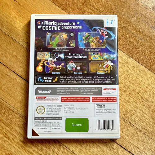 Super Mario Galaxy - Nintendo Wii Game PAL Wii U Complete - Picture 2 of 6