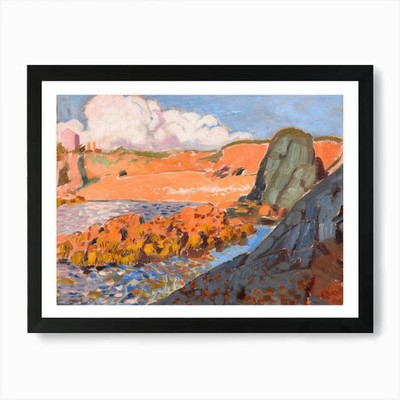 St Mary'S Bay Kunstdruck gerahmt Wand gerahmt Wandbild Poster Leinwanddruck Bild