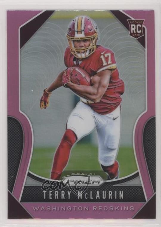 2019 Panini Prizm Rookies Pink Prizm Terry McLaurin #353 7xr