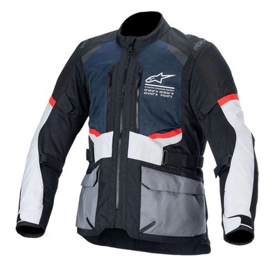 Alpinestars Andes AIR Drystar Motorcycle Adventure Vented Textile Jacket (Deep B