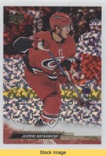 2022 Upper Deck Series 2 Speckled Rainbow Foil Jesperi Kotkaniemi #288 READ 0nr3