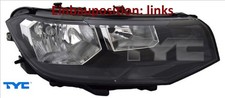 TYC 20-17242-05-2 Hauptscheinwerfer links Scheinwerfer Frontscheinwerfer für VW 