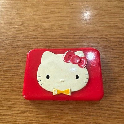 Hello Kitty 1993 roter Solar Taschenrechner Vintage Charakter Design aus Japan