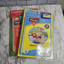LeapFrog LeapPad Interactive Book and Cartridge Set Phonics Reading