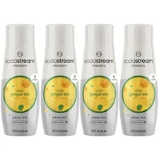 SodaStream Diet Ginger Ale, 440ml 4-Pack