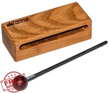 Timber Drum Co. 6" Wood Block Percussion Instrument w/ Mallet Feet USA
