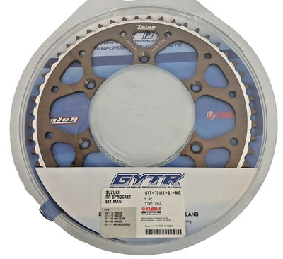 Talon 51T R Sprocket Mag/Lightweight fits SUZUKI RM/RMZ/RMZ/DRZ GYT-75112-51-MG