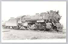 Postcard RPPC Locomotive 1488 Kodak c1946