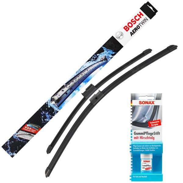 Scheibenwischer 600Mm/475Mm Aerotwin SET Bosch A936S Inkl. Gummipflegestift-image
