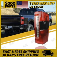Right Halogen Tail Light W/ Blind Spot For 2023-24 Ford F-250 F350 Super Duty