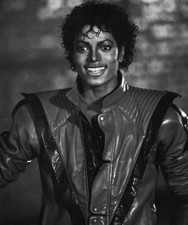 Michael Jackson Thriller Jacket Portrait Rare Print Poster Photo 13x19