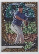 2020 Panini Prizm Tier II Quick Pitch Bronze Donut Circle 15/25 Brock Burke 12bq
