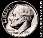 1961 Silver Roosevelt Dime-Choice Gem BU Lustrous No Reserve #i2861