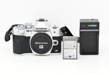 Olympus OM-D E-M10 Mark IV 20.3MP Mirrorless Camera Body Only-Silver B81