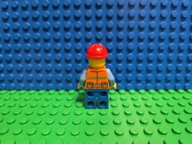 Lego Movie Frank The Foreman Minifigure tlm047 70807 CMF Lot Rare Retired HTF 