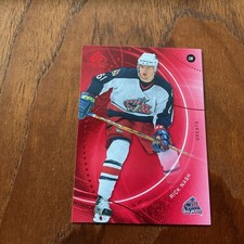 2025-26 sp game used Red Rick Nash Blue Jackets